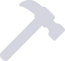 Hammer for Construction DIY Projects and Home Improvement Tools vector