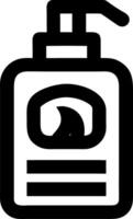 Hand Sanitizer Bottle for Health and Hygiene Design vector