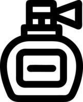 ic Illustration of Perfume Bottle for Design and Branding Projects vector