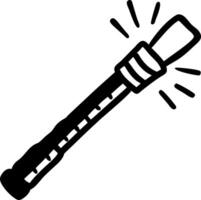 Magic Wand Illustration Design for Fantasy and Creative Projects vector
