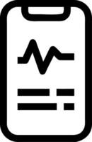 Medical Report Symbol for Health and Data Applications vector