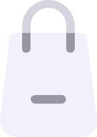 Minimalist Shopping Bag Representation for Retail and E-commerce Use vector