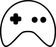 Minimalist Game Controller for Apps and Websites vector