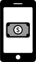 Mobile Banking Money Transfer for Digital Wallet and E-commerce vector