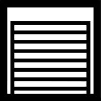 Modern Minimalist Window Shutter Design for Architecture Projects vector