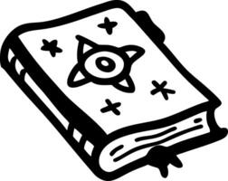 Mysterious Magic Book Illustration for Fantasy Art and Design Projects vector