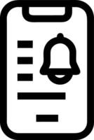 Notification on Clipboard for Digital Alert and Task Management vector