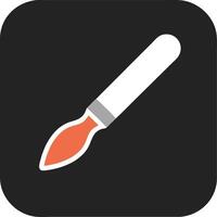 Paintbrush for Art and Design Applications and Creative Projects vector