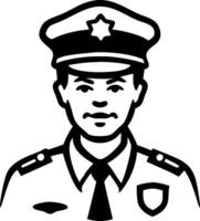 Police Officer Illustration for Educational and Graphic Design Use vector