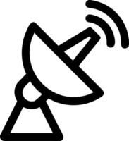 Satellite Antenna for Communication and Technology Concepts vector
