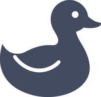 Silhouette Duck Illustration for Design and Craft Projects vector