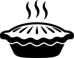 Steaming Hot Pie for Culinary and Bakery Design Projects vector