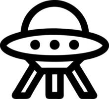UFO Spaceship Graphic for Illustrations and Designs vector