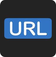 URL Button Design for Web and App Interface Illustration vector