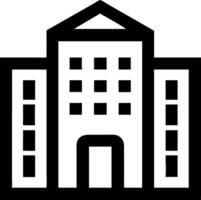 Illustration of Modern Office Building for Urban Planning and Design Projects vector