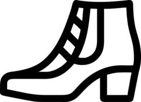 Illustration Stylish Ankle Boot Design for Fashion and Apparel Projects vector