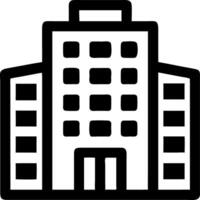 Urban Building for Business and Real Estate Design Projects vector