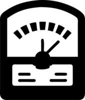 Vintage Analog Gauge Illustration for Technical Designs and Education vector