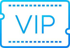 VIP Ticket Illustration for Exclusive Access and Event Pass Design vector