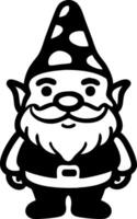 Whimsical Gnome Art for Crafting and Design Projects vector