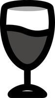 Wine Glass Illustration for Beverage and Event Design Projects vector