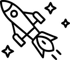 Kids role playing as astronauts launching rockets in a backyard space center with bokeh digital art background and copy space vector