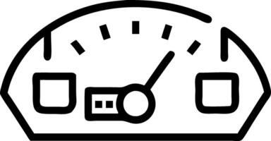 Macro Close up of Futuristic Electric Vehicle Dashboard with Digital Display vector