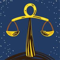 Scales of Justice Symbol of Balance and Equality vector