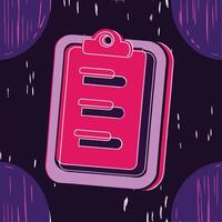 Checklist App Task Management Progress Tracking vector