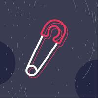 Safety Pin A Simple Guide to Usage and Types vector