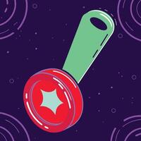 Abstract Colorful Design Red, Green, and Purple vector