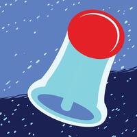 Abstract Illustration of a Push Pin vector