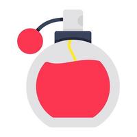 A unique design icon of perfume vector
