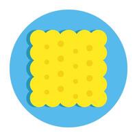 A beautiful design icon of buscuit vector