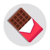 A trendy design icon of chocolate vector