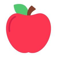 A beautiful design icon of apple vector