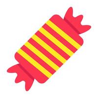 Creative design icon of candy vector