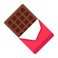 A trendy design icon of chocolate vector