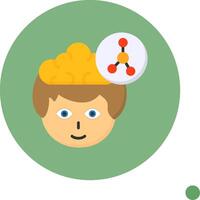 Network Flat Long Shadow Style Icon vector