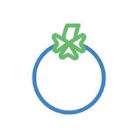Tomato line icon. Concept of healthy eating, organic food, and vegetarianism. vector