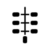 Abstract geometric symbol. Concept of connection, structure, and network. vector