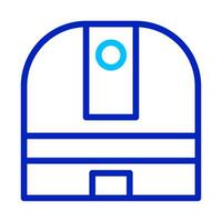 Observatory icon. Concept of astronomy, science, and space exploration. vector