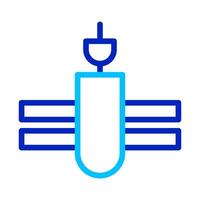 Electric plug and socket icon. Concept of connection, energy, and technology. vector