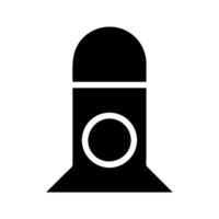 Rocket launch icon. Concept of space exploration, innovation, and technology. vector