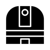 Observatory icon for astronomical observation. Concept of astronomy, science, and space exploration. vector