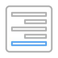 Document icon. Concept of information, data, and communication. vector