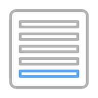 Document icon illustration. Concept of business, information, and communication. vector