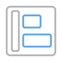 Website layout icon. Concept of web design, development, and user interface. vector