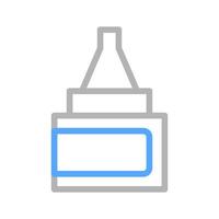 Glue bottle icon. Concept of adhesion, repair, and crafting. vector