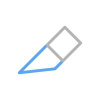 Eraser illustration. Concept of correction, removal, and editing. vector